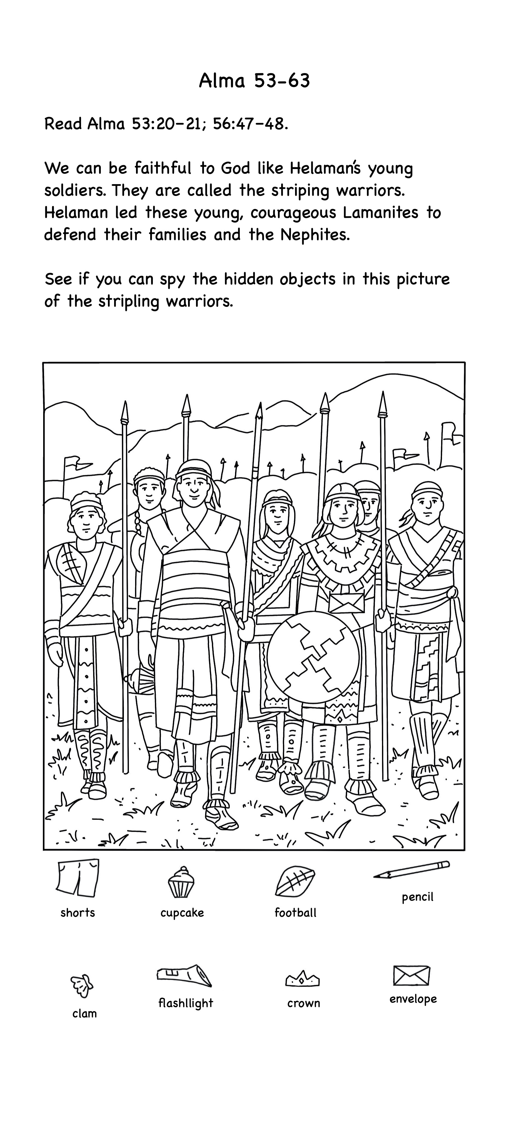 Book of Mormon Activities: Alma 30 to 3 Nephi 16, , large image number 4