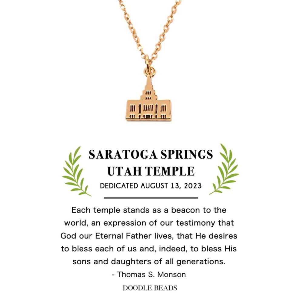 Saratoga Springs Temple Necklace, , large