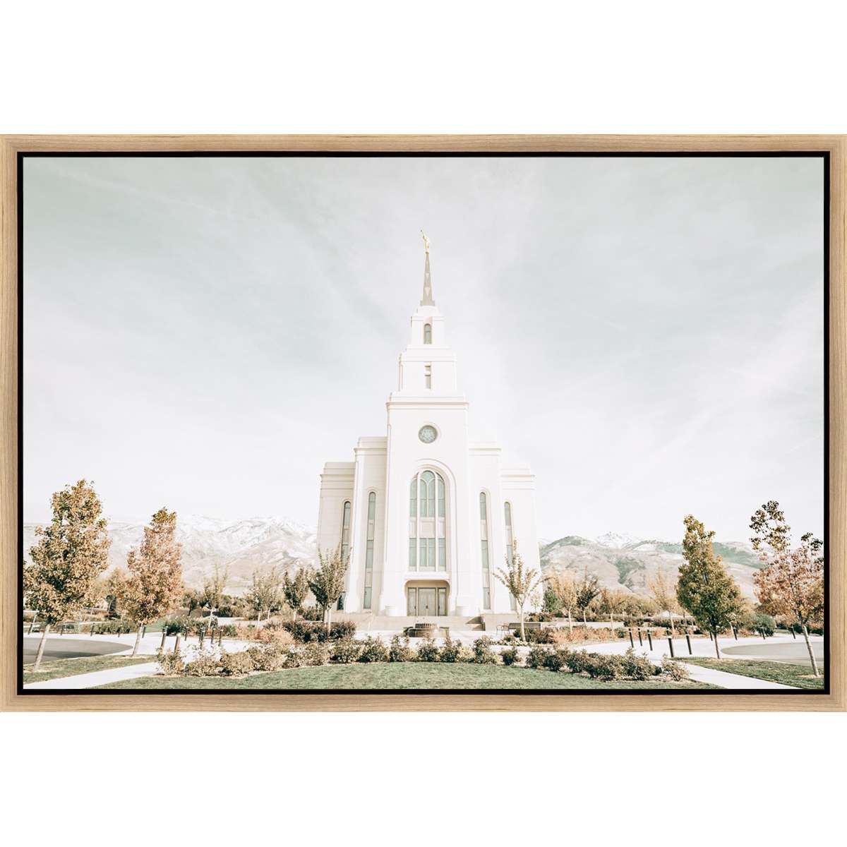 Sweet is the Work, Layton Temple (31.5x21.5 Framed Canvas)