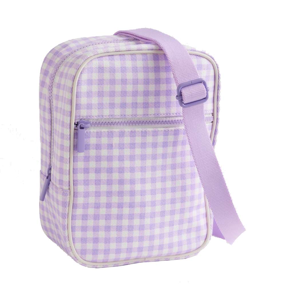 Plaid Crossbody Regular Scripture Tote, , large image number 8