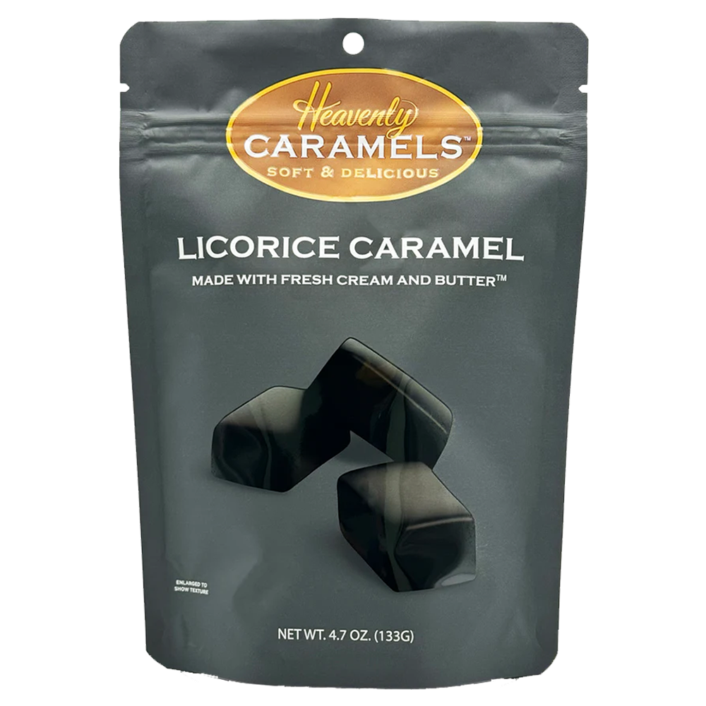 Licorice Caramels Bag - J MORGANS CONFECTIONS | Deseret Book