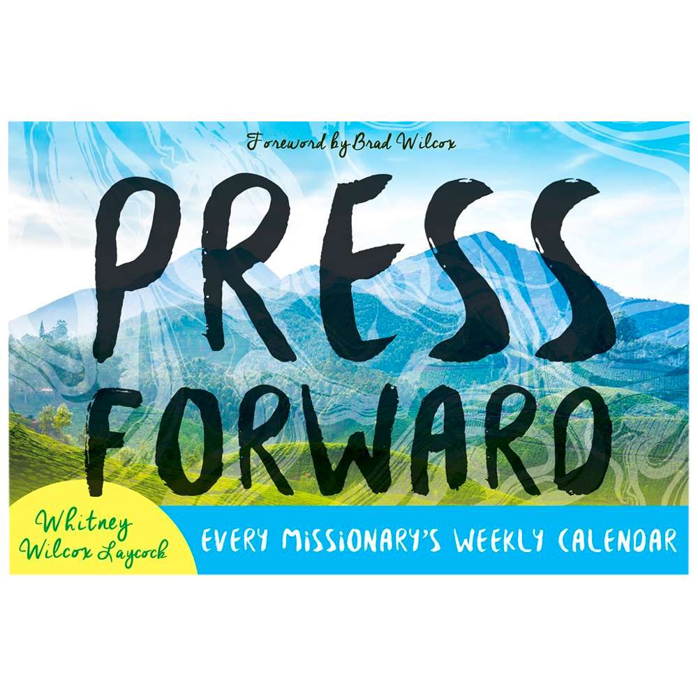 Press Forward Desk Calendar