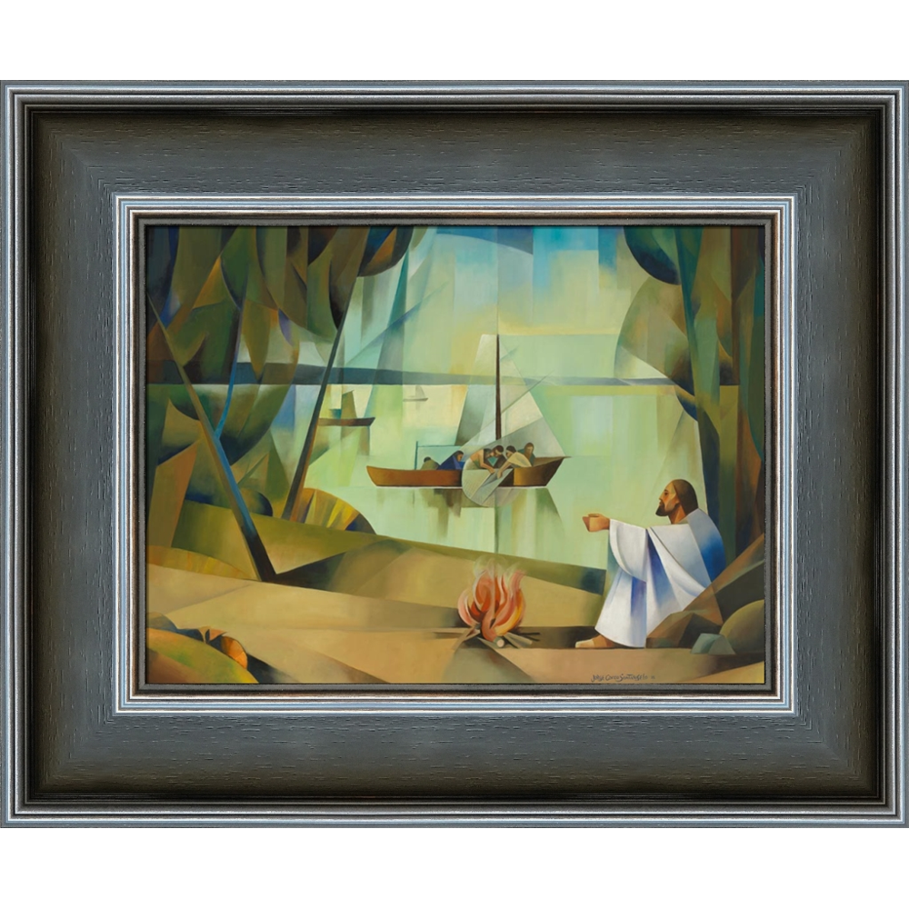 Cast the Net (17x20 Framed Art),  Cast the Net (17x20 Framed Art)