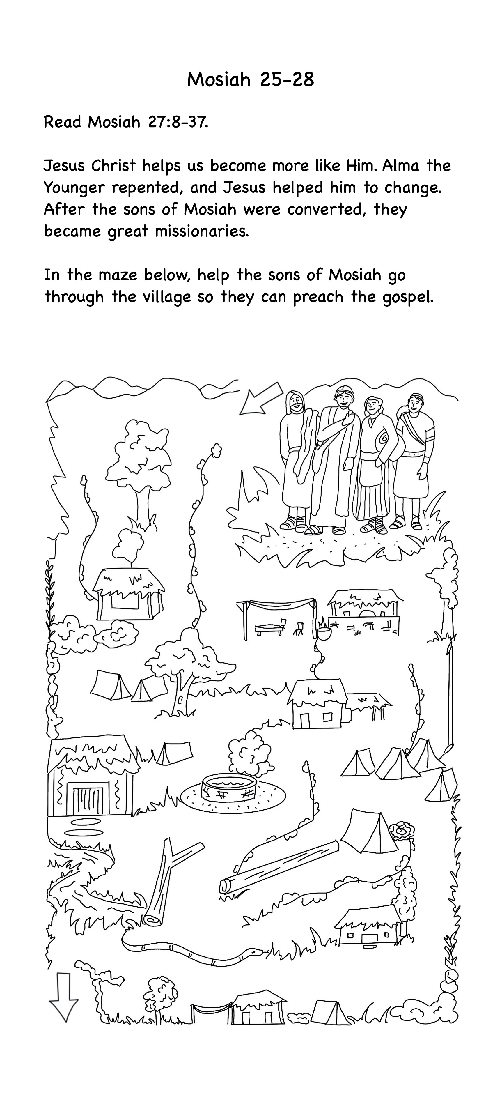 Book of Mormon Activities: Mosiah to Alma 29, , large image number 3