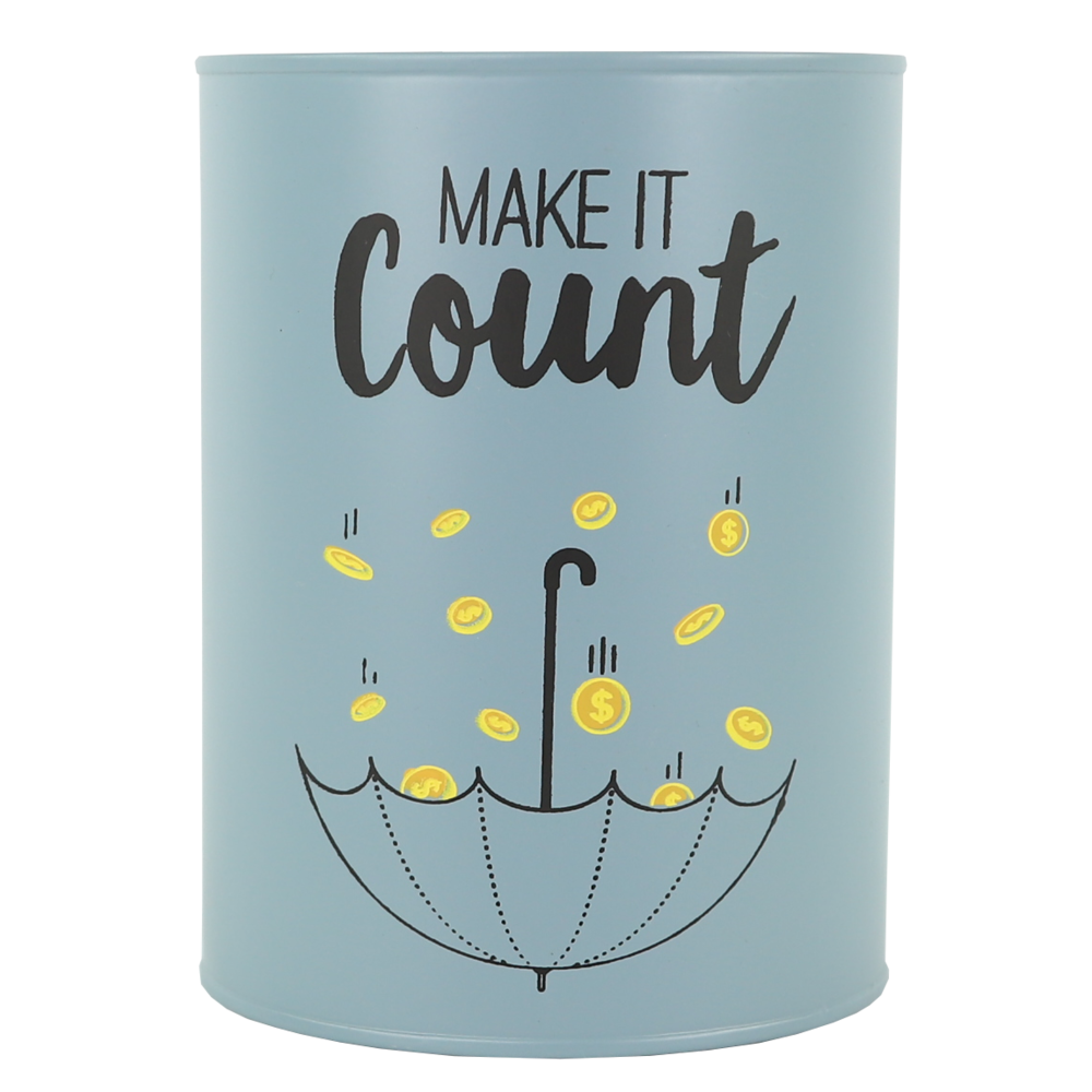 Make it Count Tin Bank