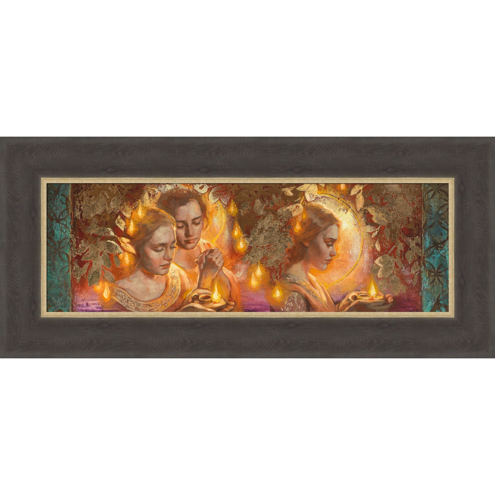 Light Bearers (18x38 Framed Art),  Light Bearers (18x38 Framed Art)