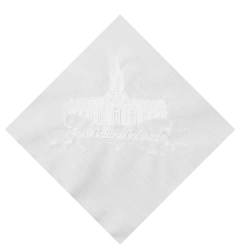 Ft. Collins Temple Handkerchief, , large image number 0