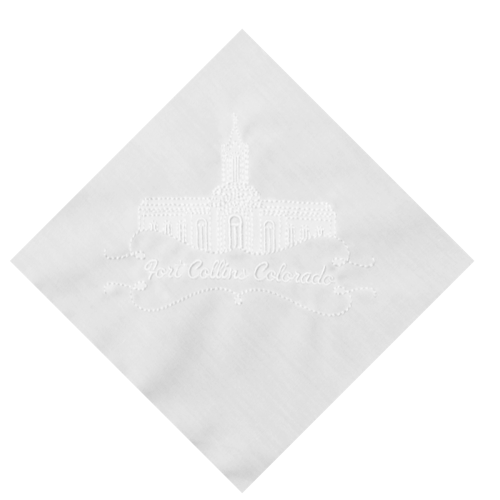 Ft. Collins Temple Handkerchief,  Ft. Collins Temple Handkerchief