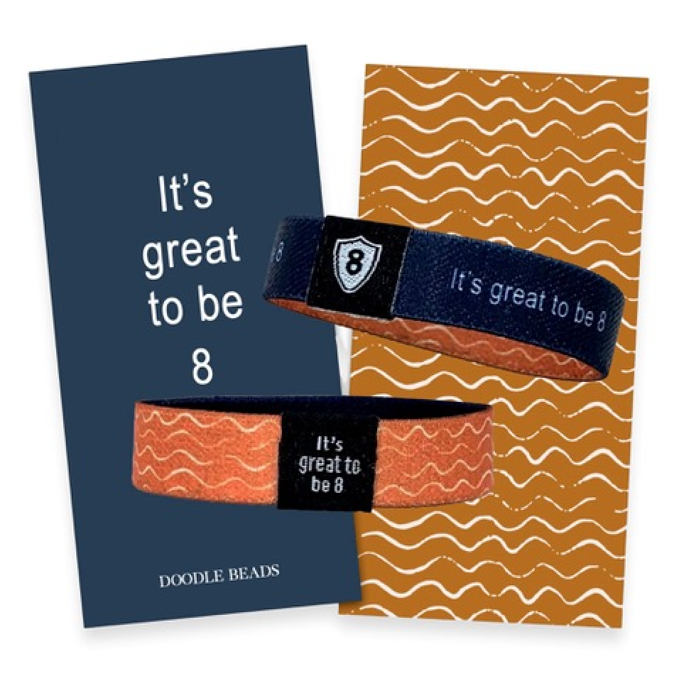 Great to Be Eight Woven Reversible Bracelet, , large image number 1