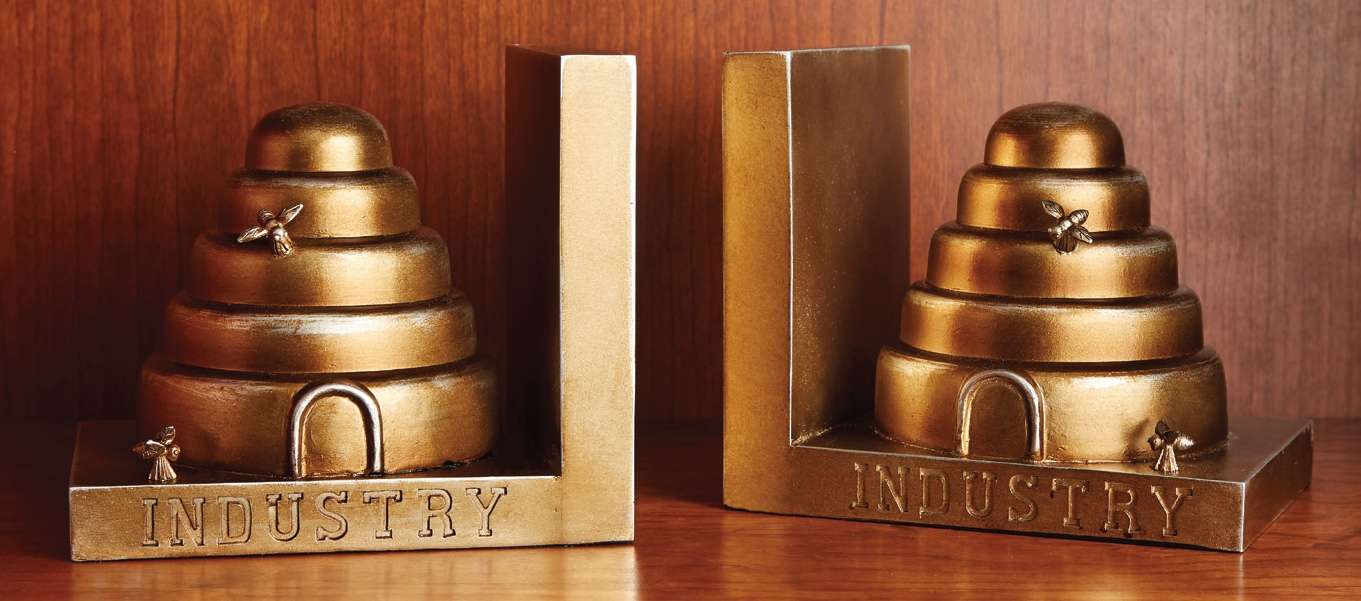 Beehive Bookends, , large image number 1