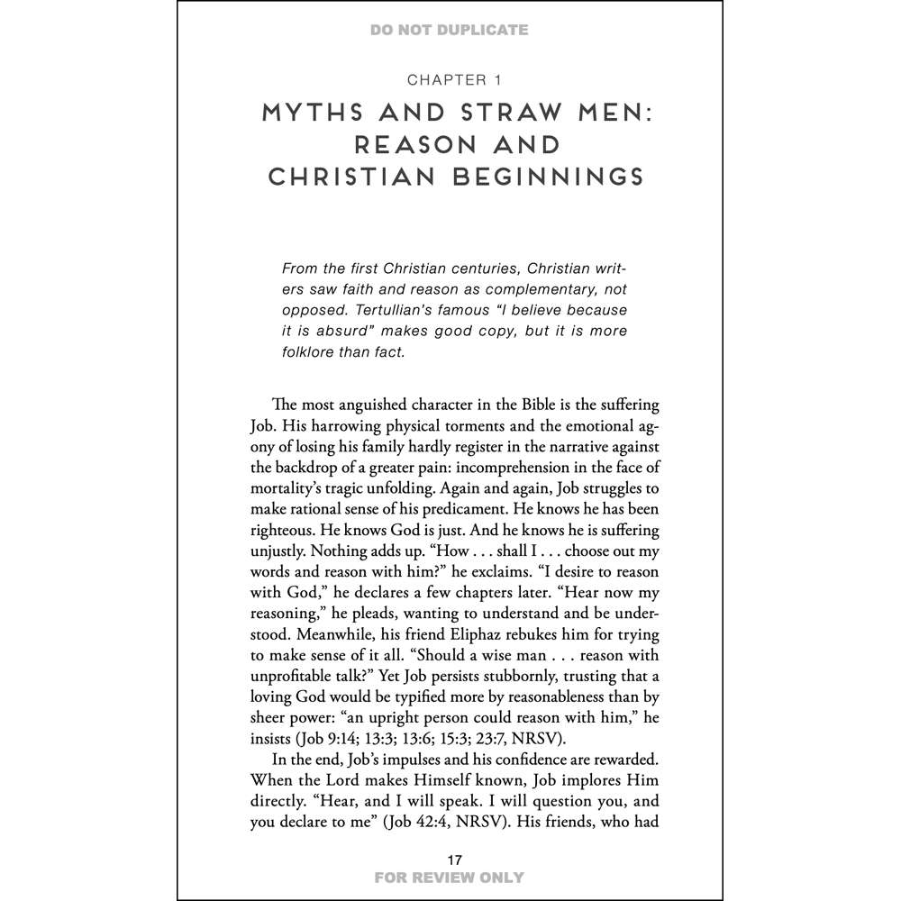 Let's Talk about Faith and Intellect 4