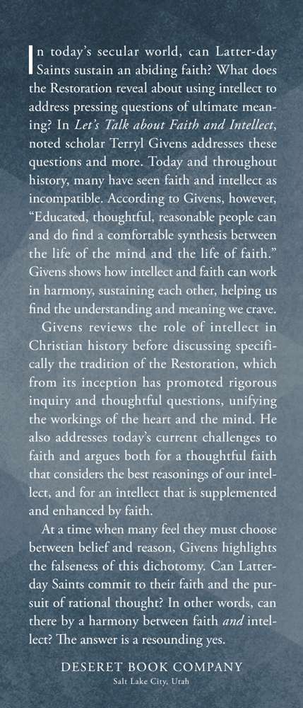 Let's Talk about Faith and Intellect, , large image number 3