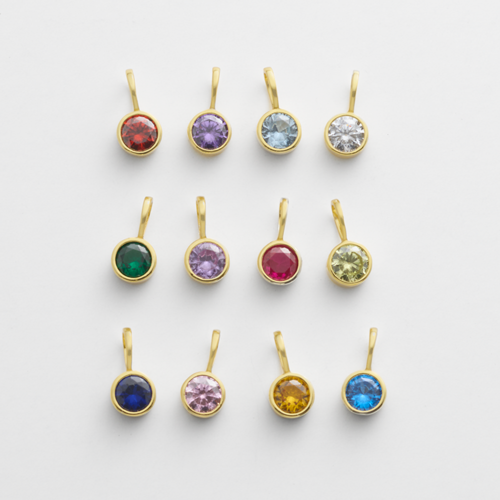 Birthstone Charm,  Birthstone Charm