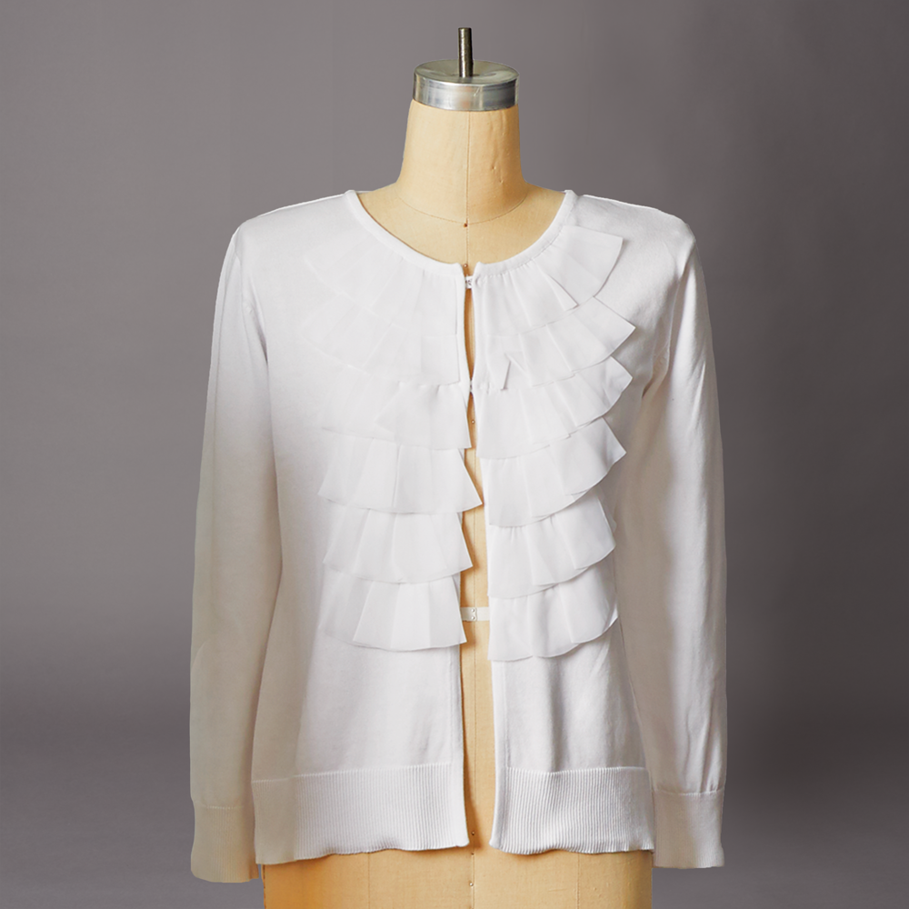 Sophie White Temple Sweater, , large image number 4