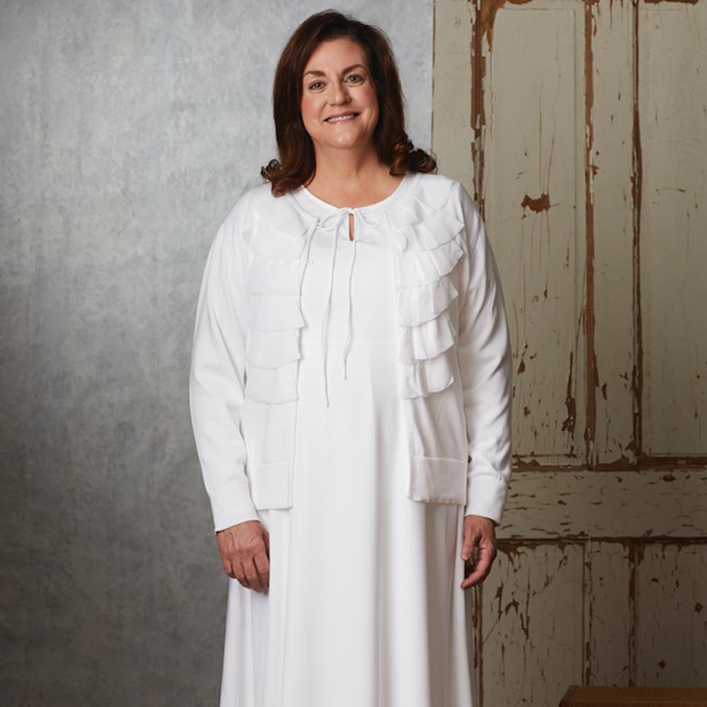 Sophie White Temple Sweater, , large image number 3
