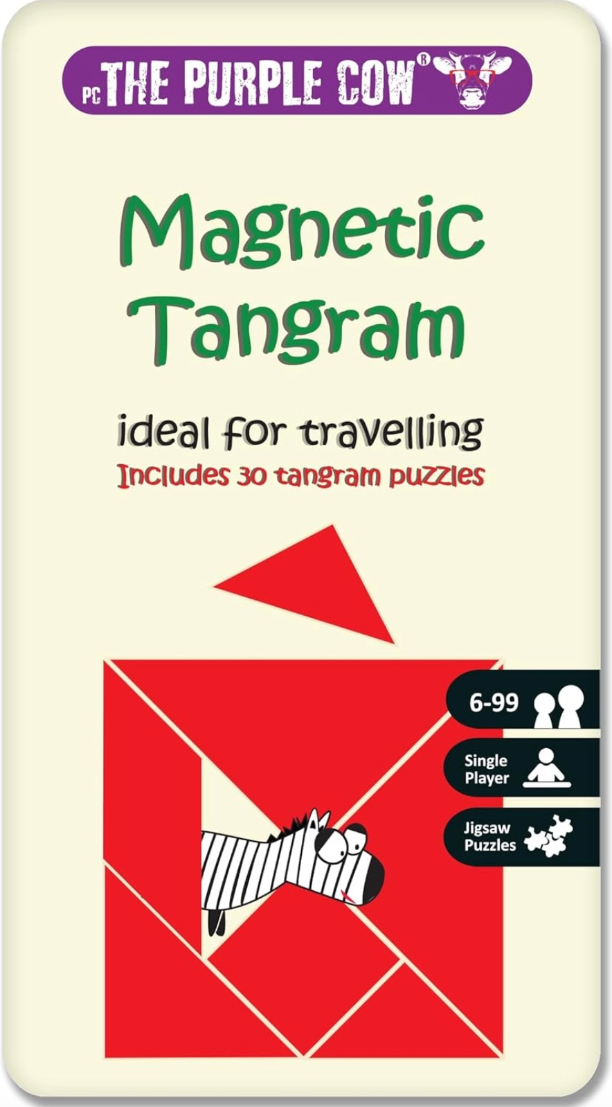 Magnetic Tangram Travel Game