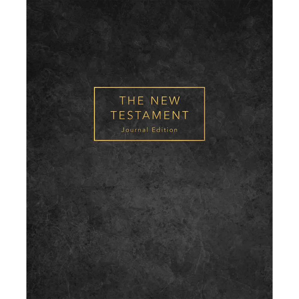 The New Testament, Journal Edition, Dark Gray (Unlined), , large image number 0