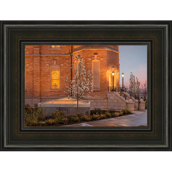 Provo City Center Temple Peace Be Still (22x29 Framed Art)