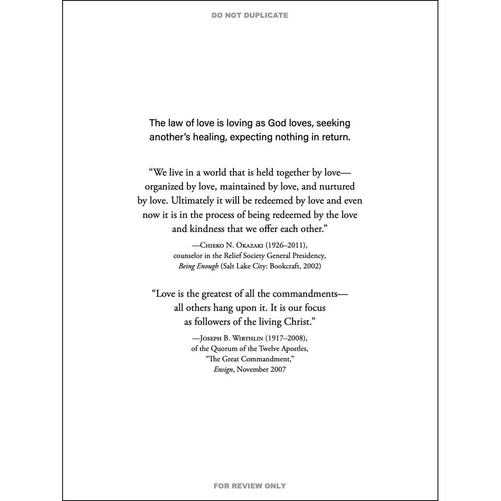 The Law of Love 6