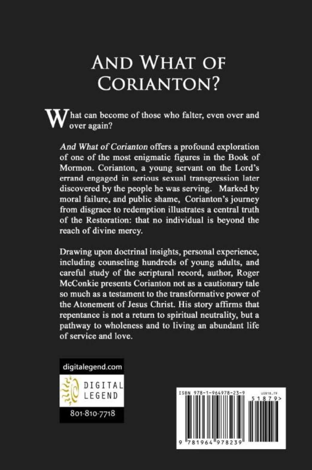 And What of Corianton?, , large