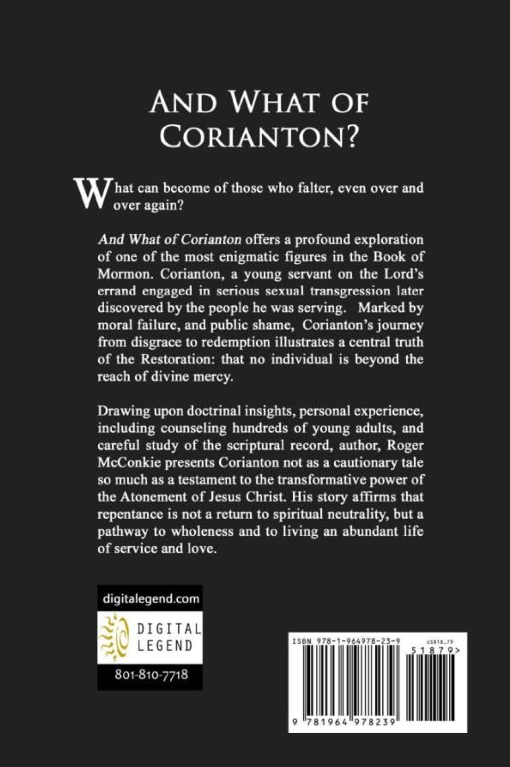 And What of Corianton?, , large