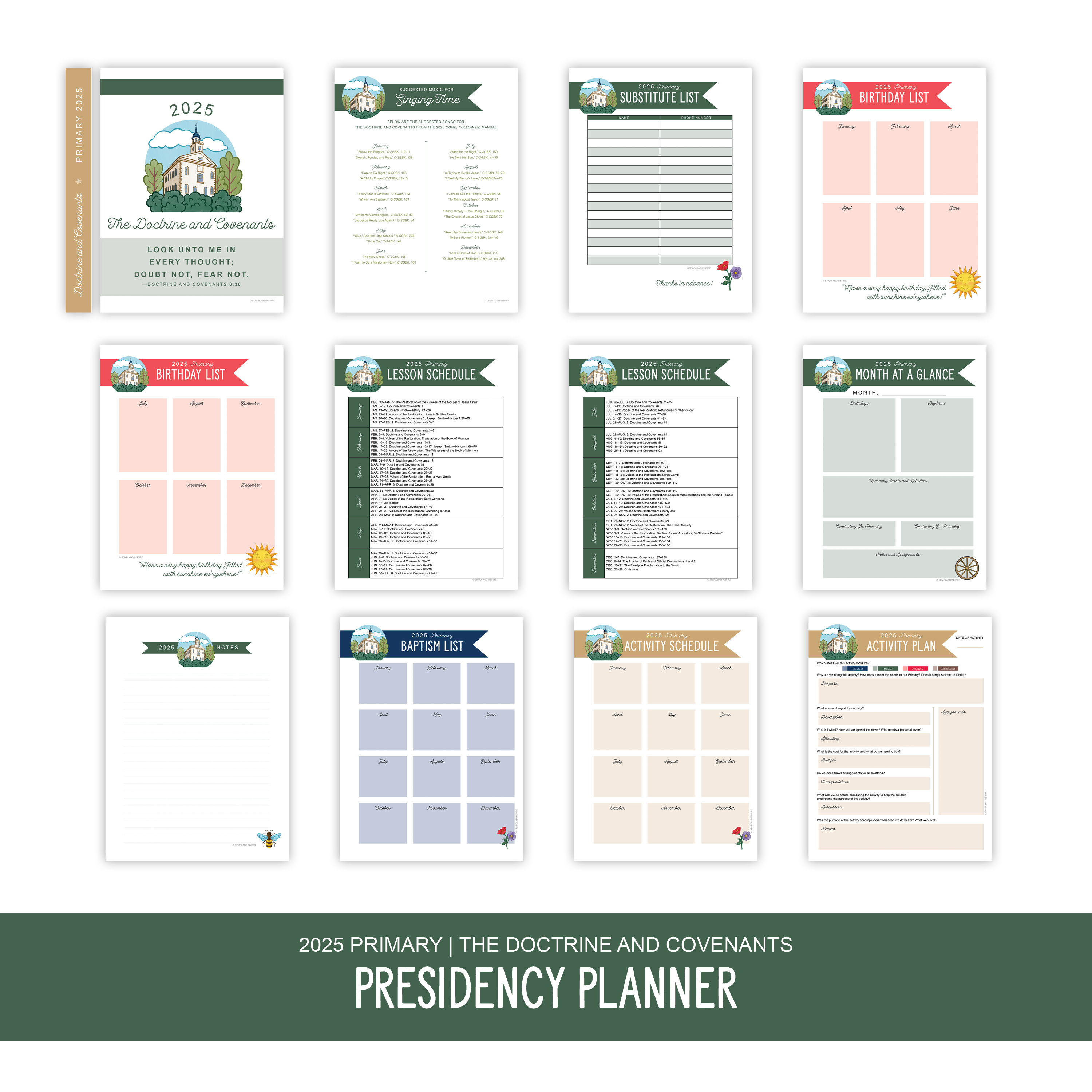 2025 Primary - Presidency Binder, , large