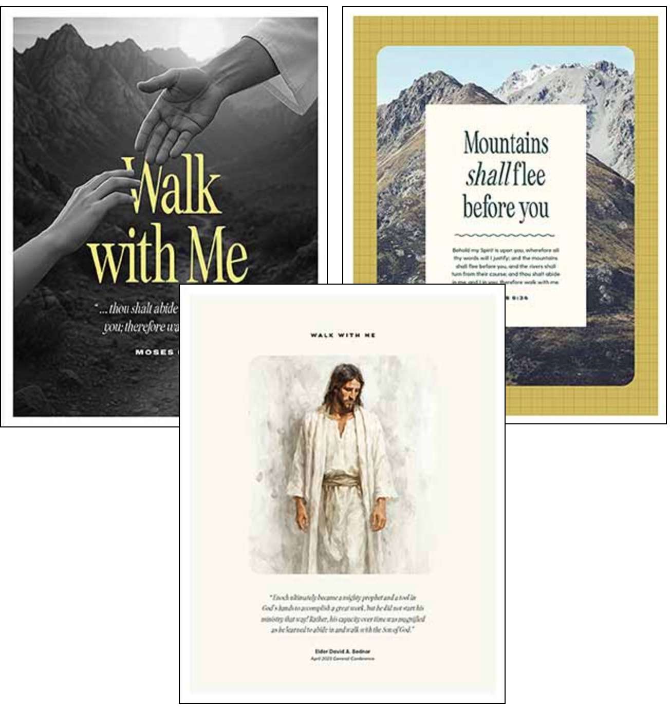 2026 Youth Theme Walk with Me Print Set
