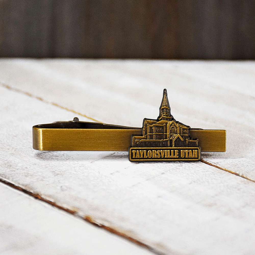 Taylorsville Utah Temple Tie Bar, , large image number 4