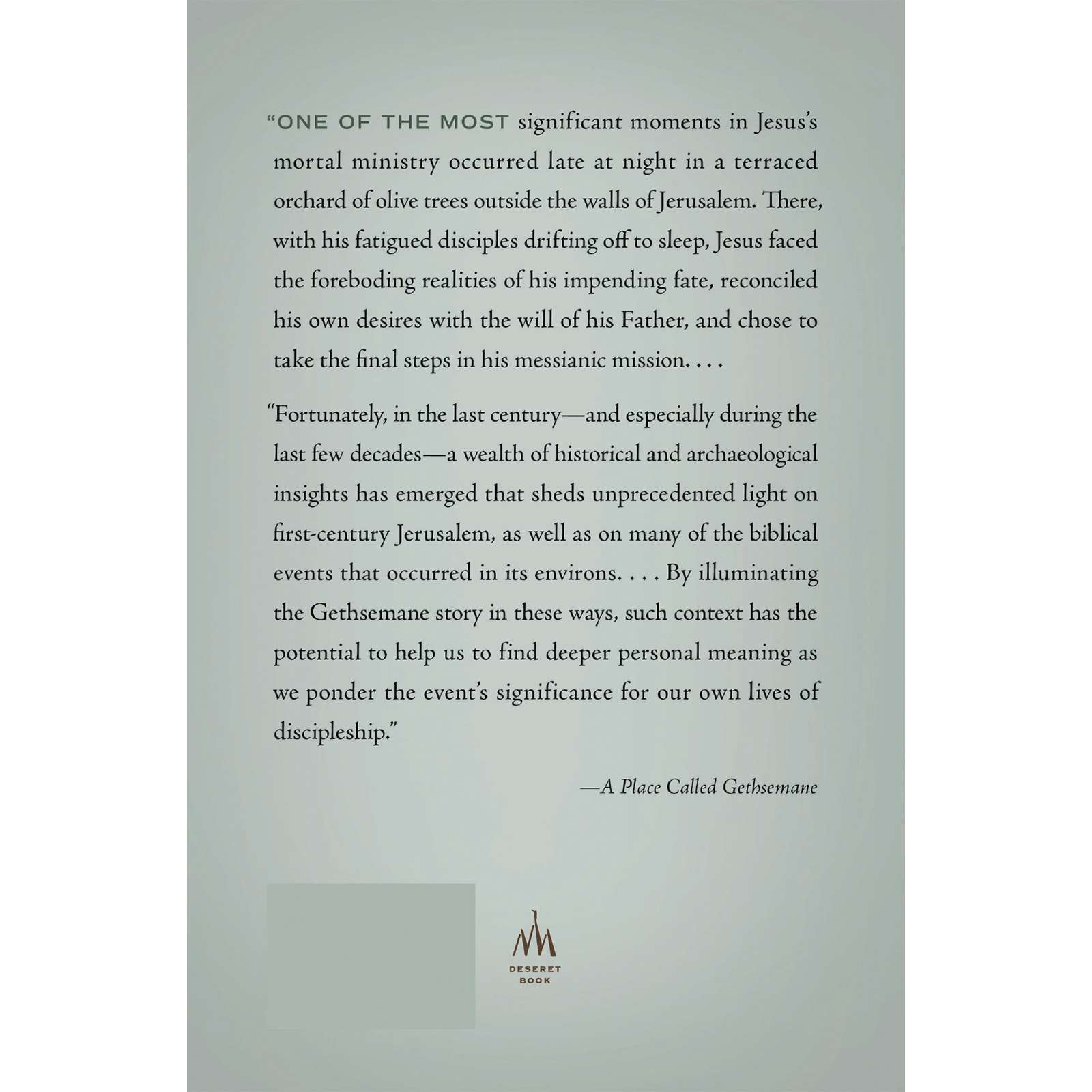 A Place Called Gethsemane, , large image number 6