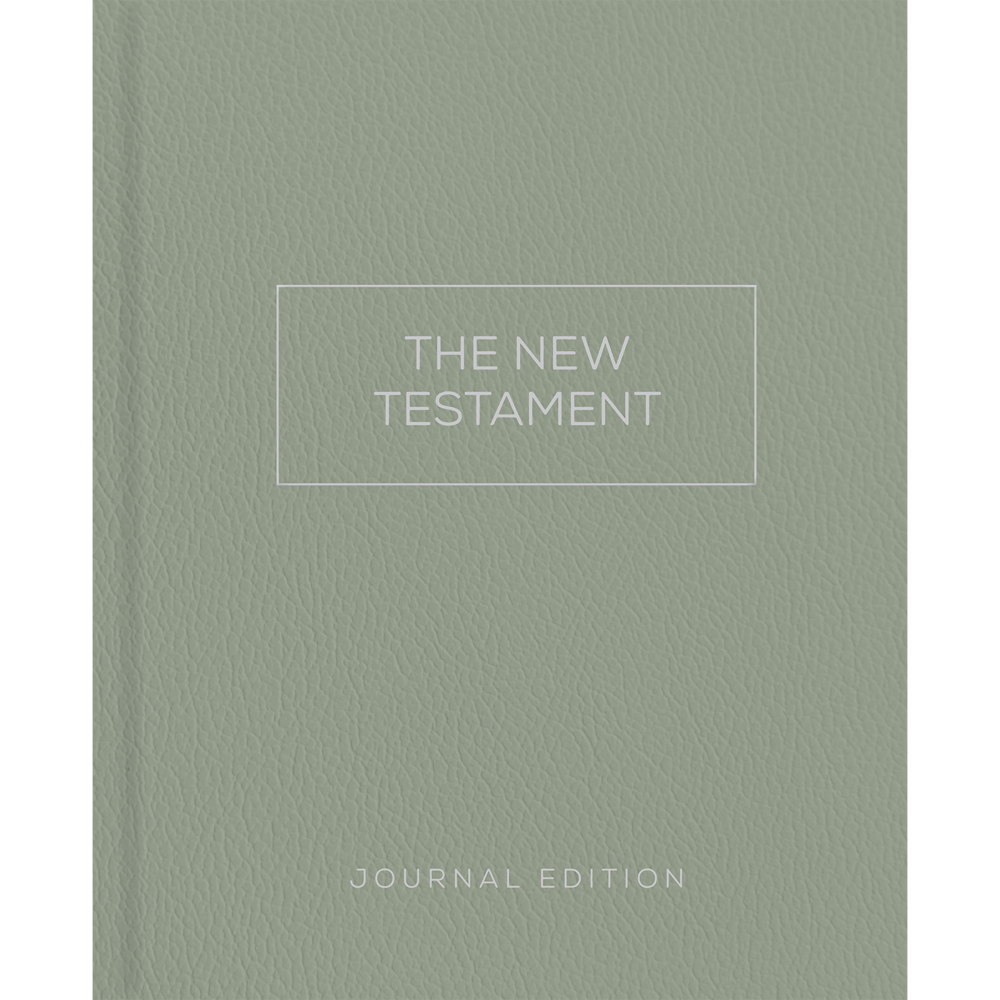 The New Testament, Journal Edition, Sage (Unlined), , large image number 0