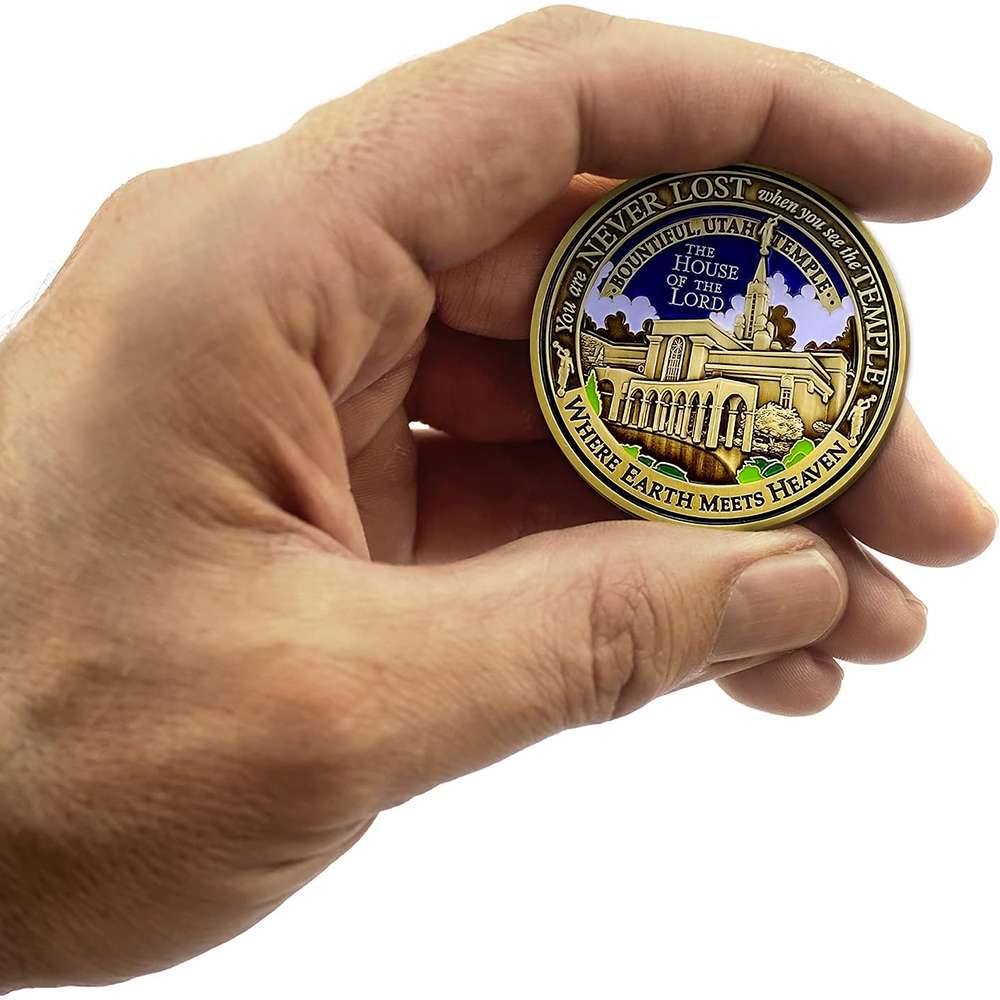 Bountiful Utah Temple Medallion Coin, , large image number 5