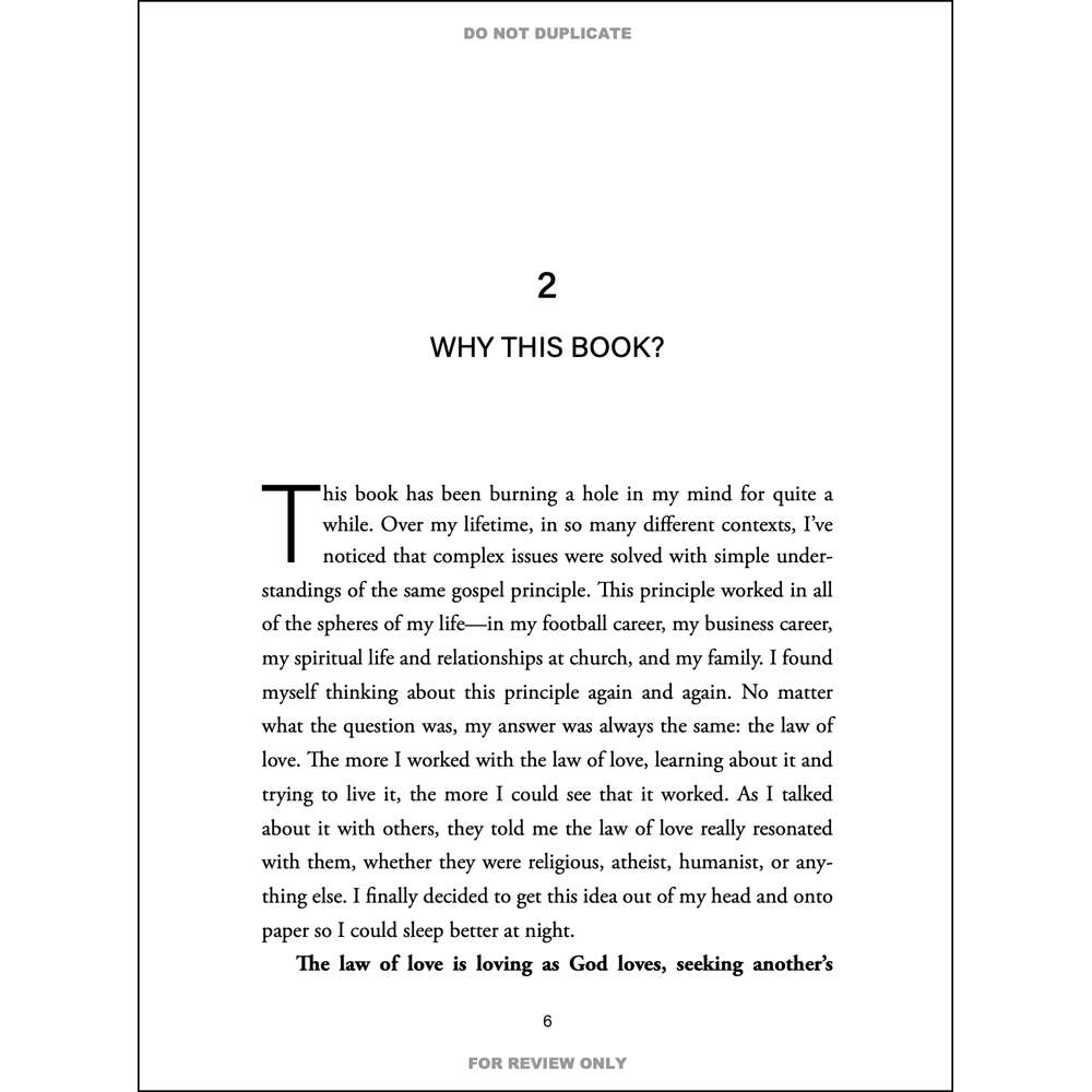 The Law of Love 5