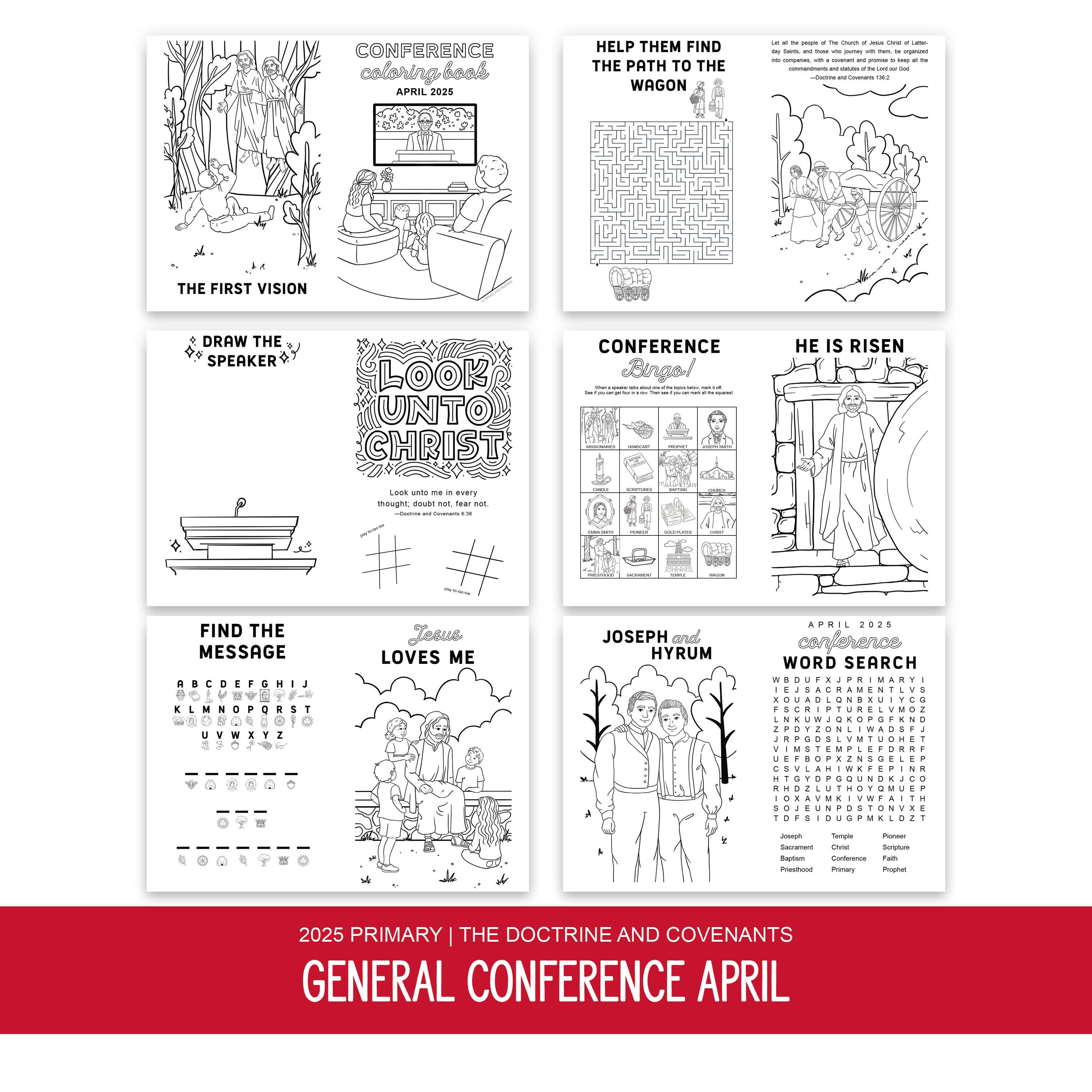 2025 Primary - Coloring Pages Kit, , large image number 2