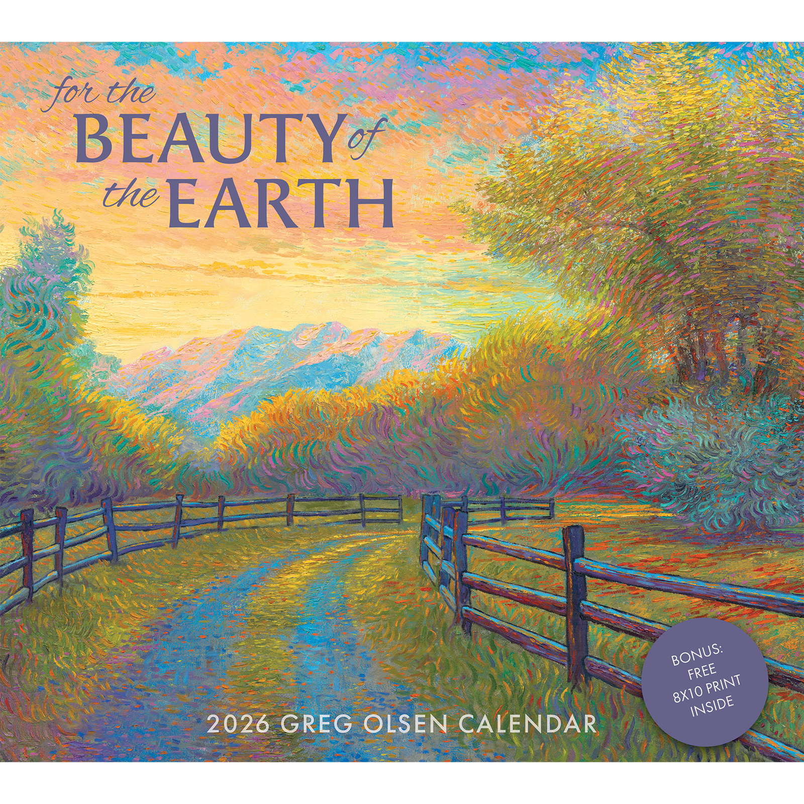 2026 For the Beauty of the Earth Calendar
