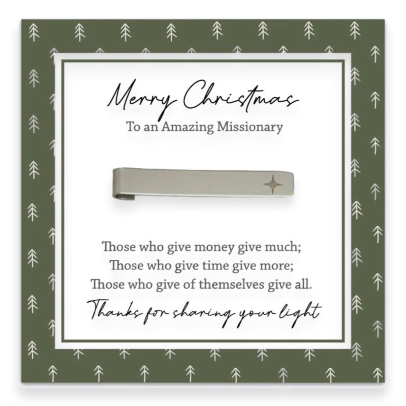Those Who Give North Star Tie Bar, , large image number 0