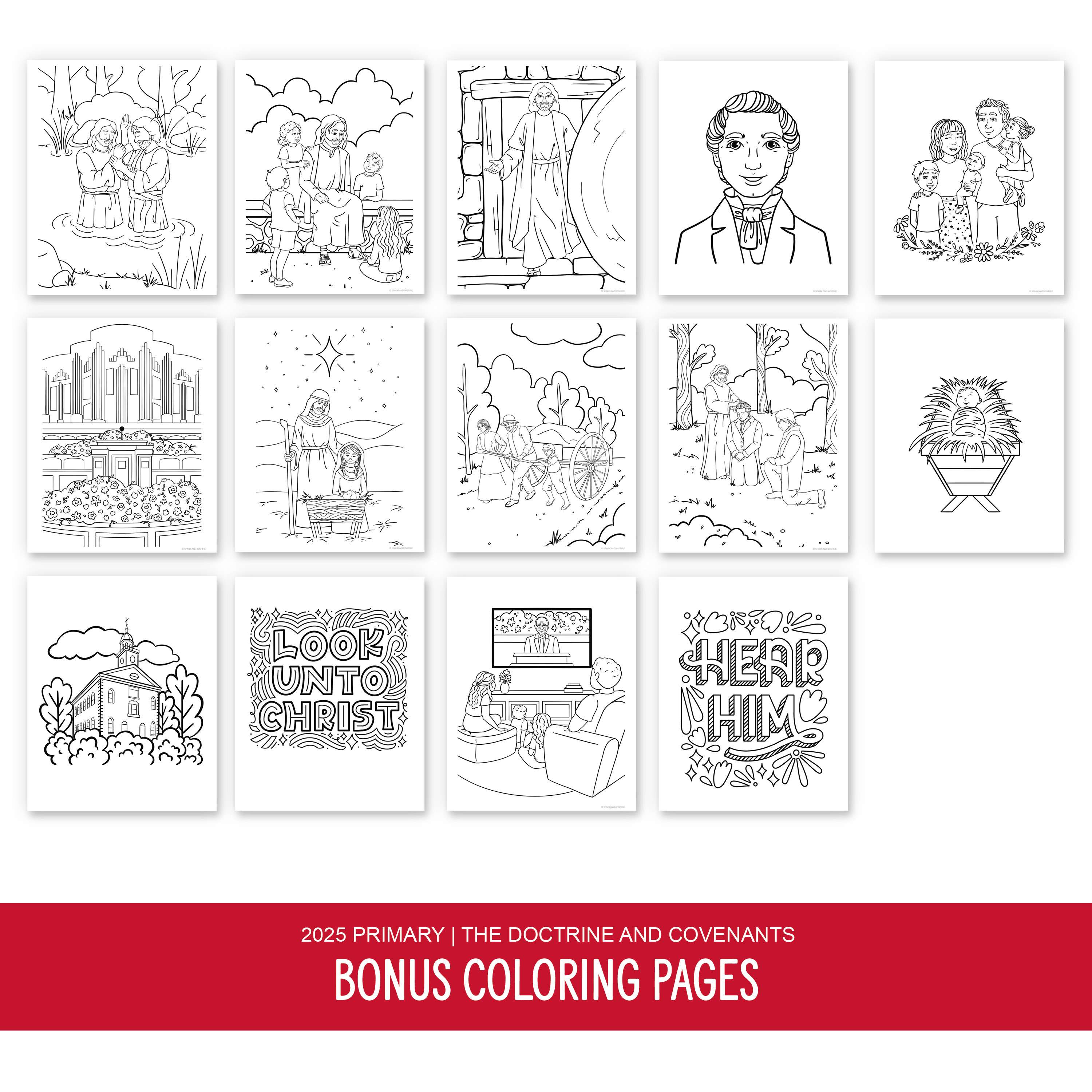 2025 Primary - Coloring Pages Kit, , large image number 4