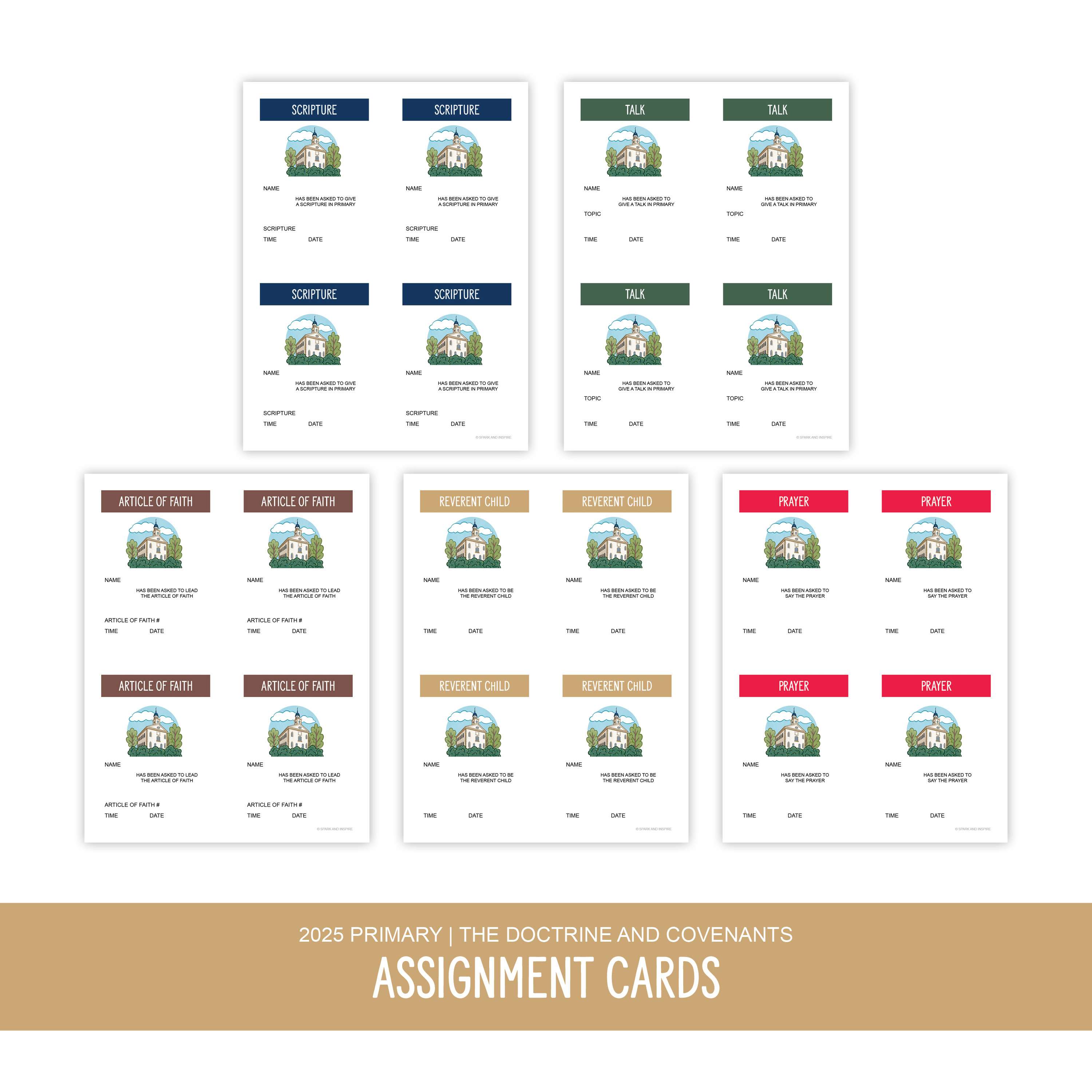 2025 Primary - Opening Exercises Assignments, , large image number 1