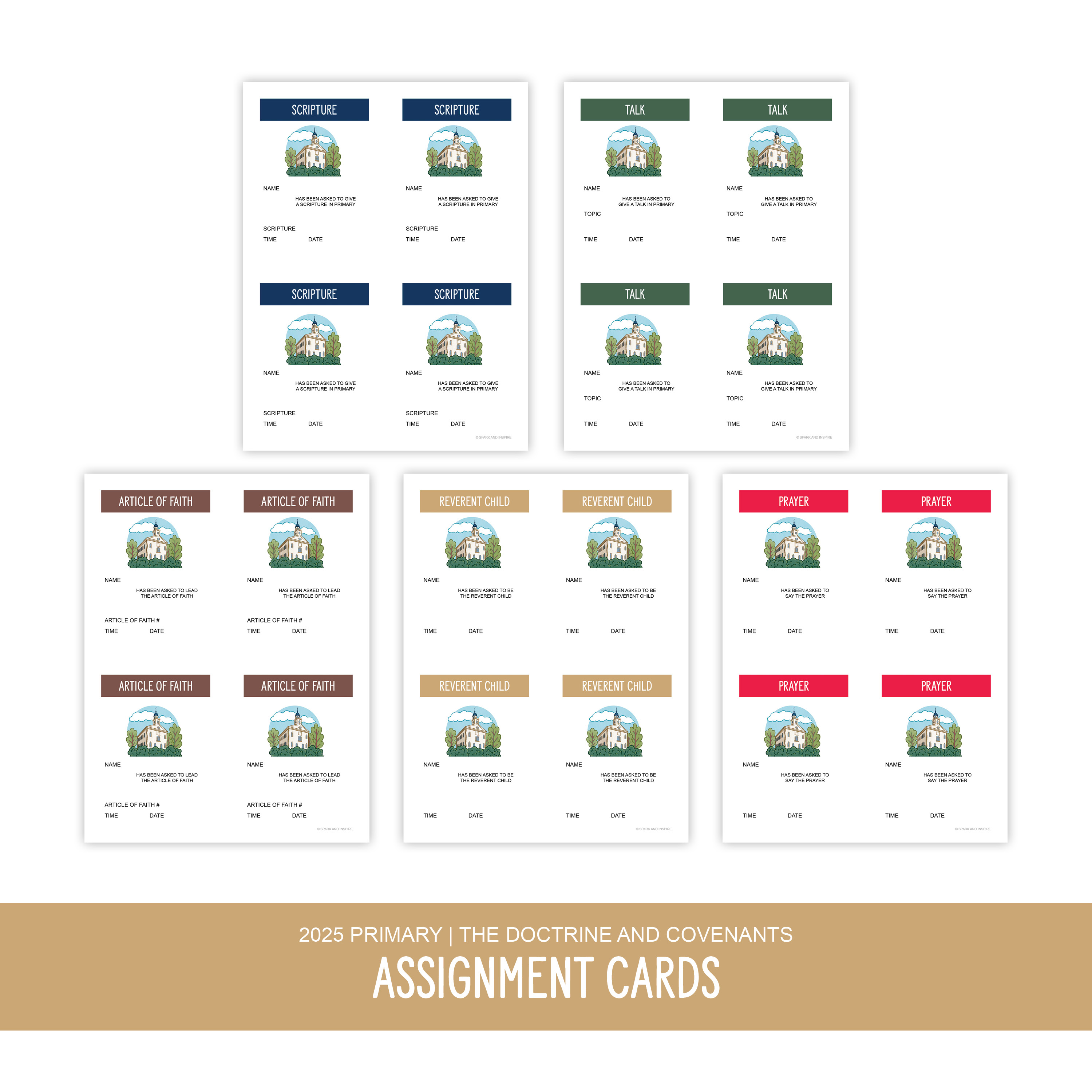 2025 Primary - Opening Excercises Assignments, , large