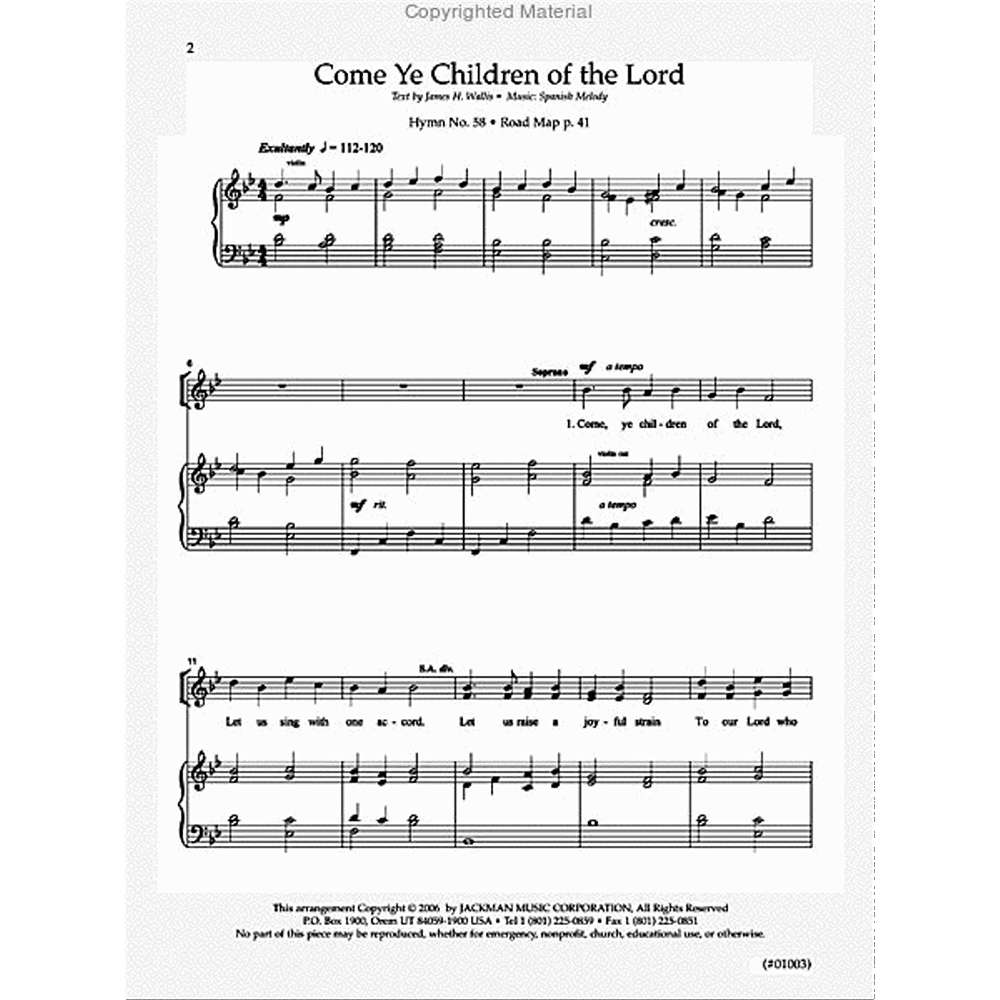 Hymnplicity Ward Choir Songbook, Book 7, , large image number 1