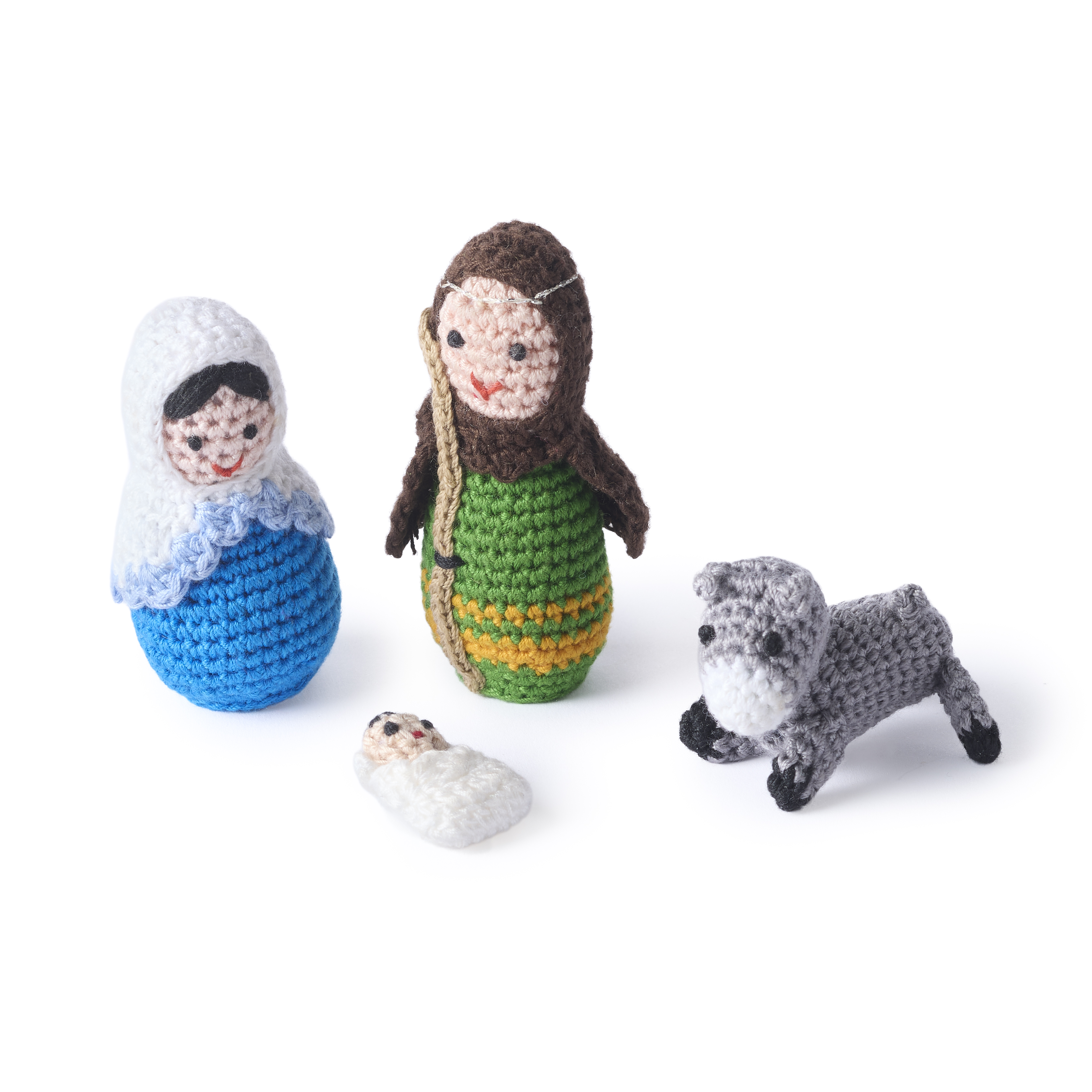 Vietnam Crochet Nativity