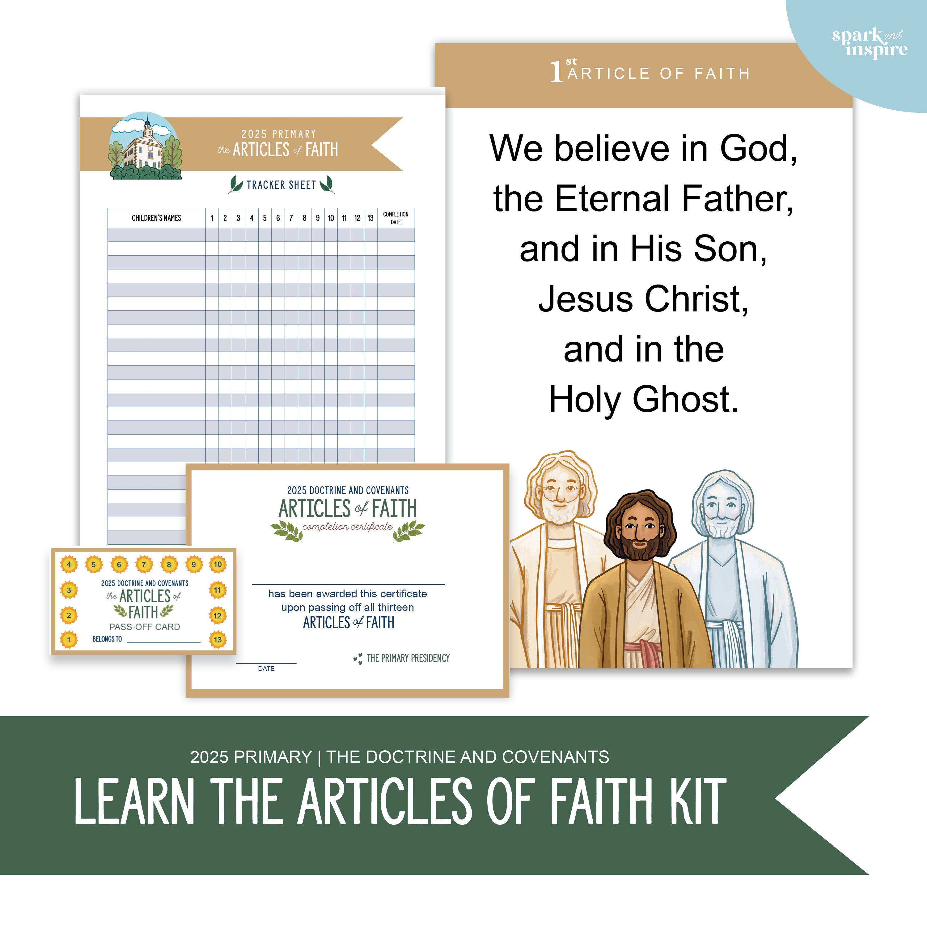 2025 Primary - Articles of Faith Kit