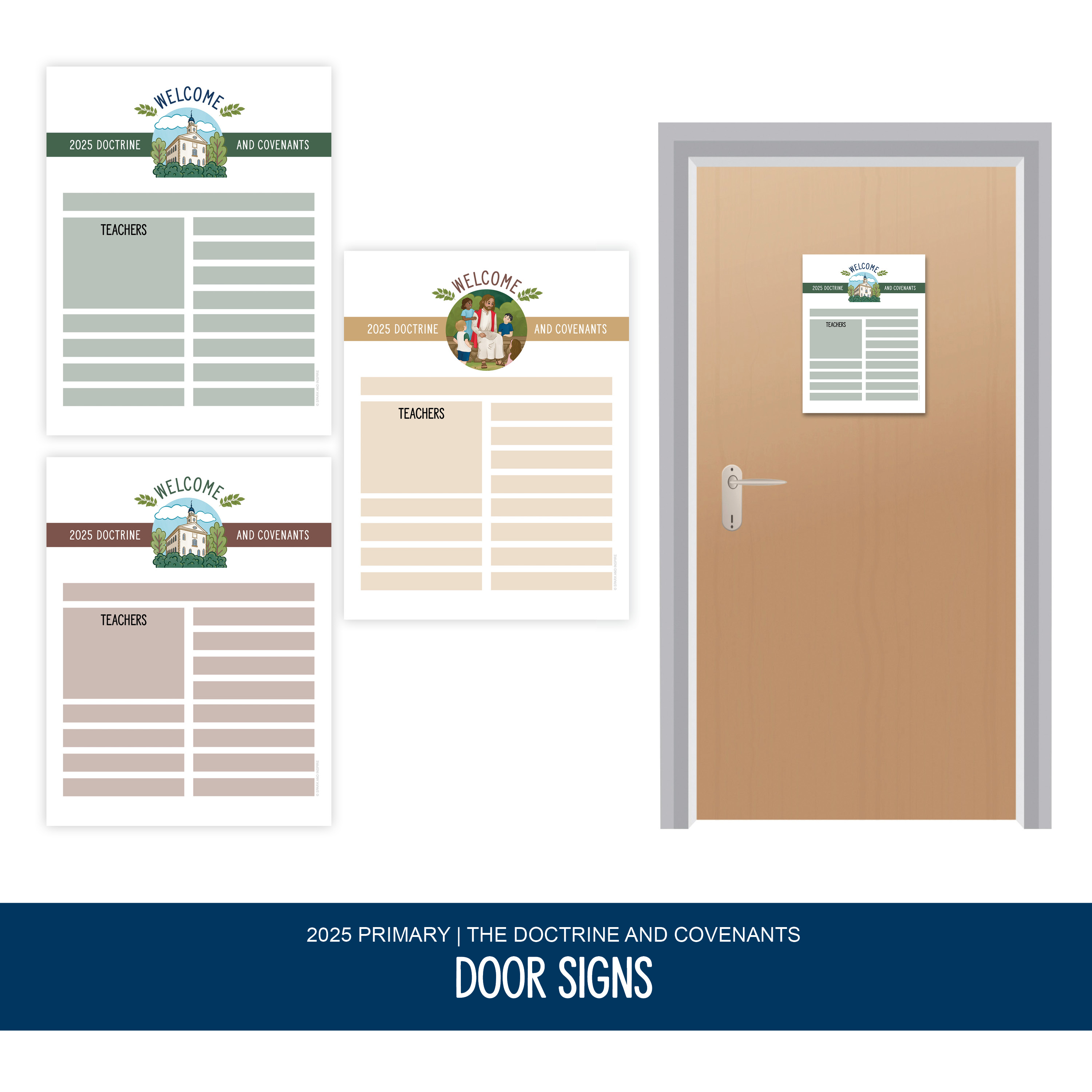 2025 Primary - Class Door and Chair Signs Kit, , large image number 2