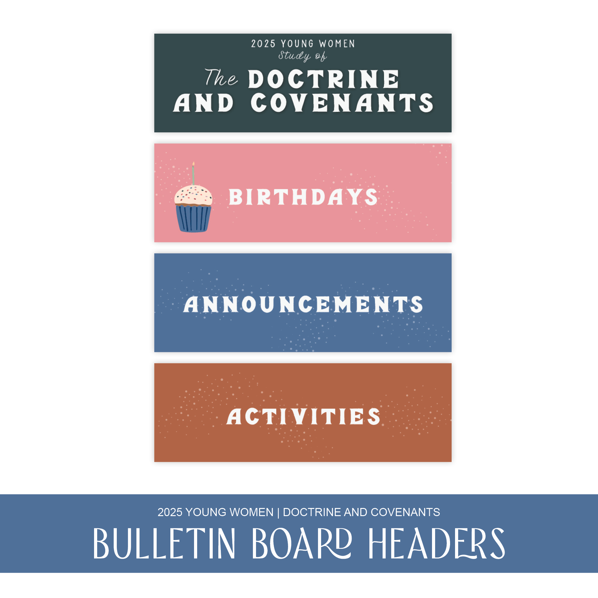 2025 Young Women - Doctrine and Covenants Bulletin Board, , large image number 2