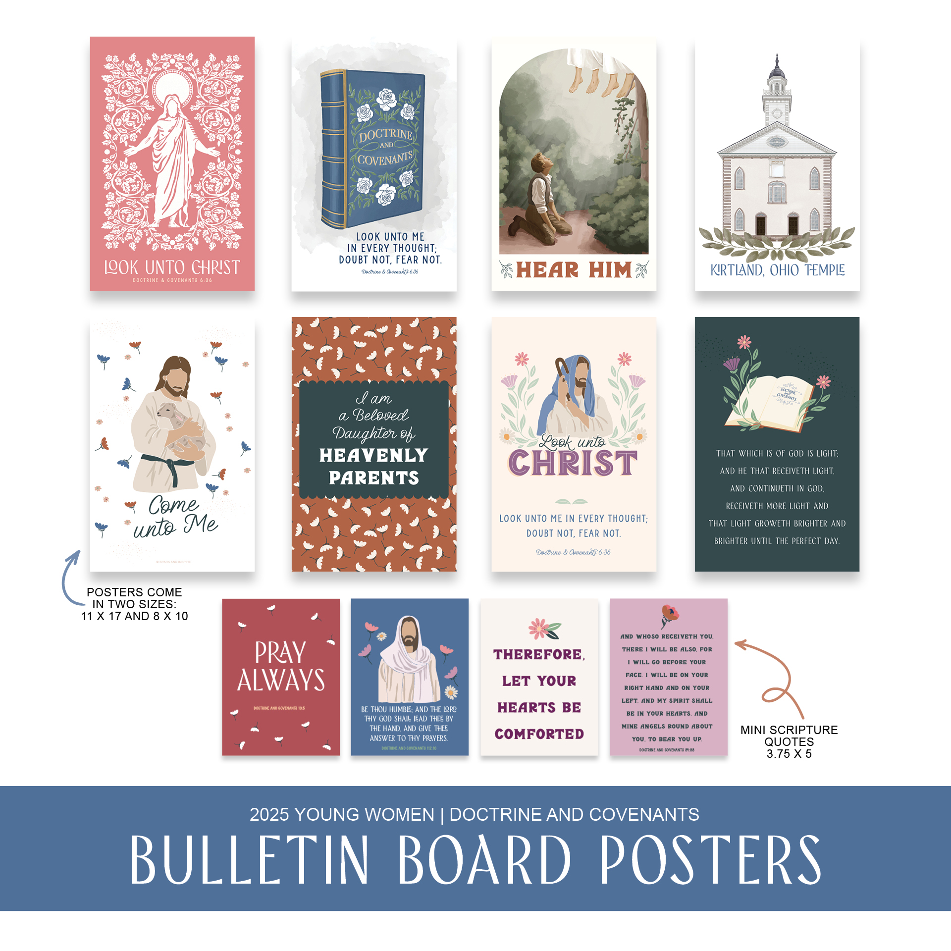 2025 Young Women - Doctrine and Covenants Bulletin Board, , large