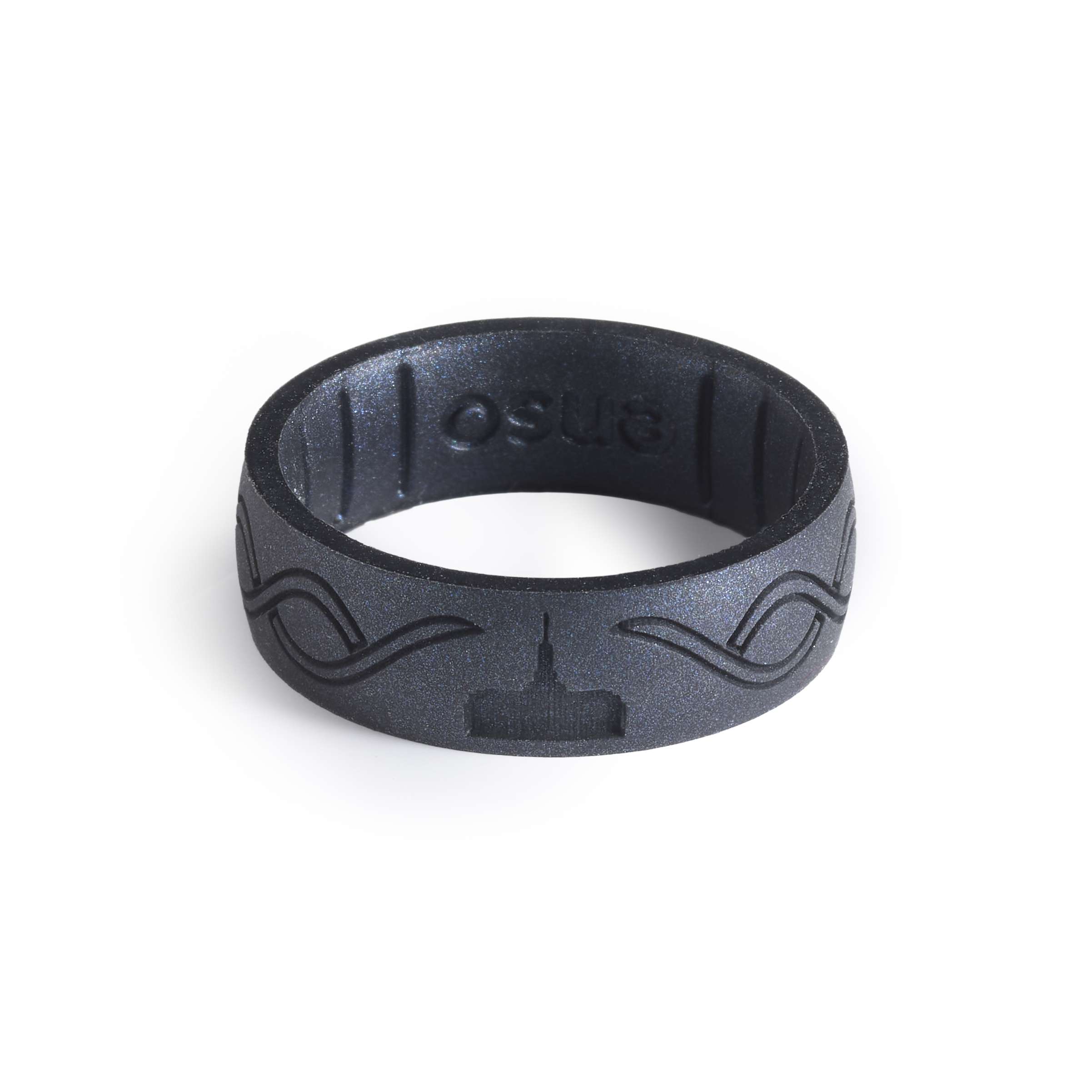 Mt. Timpanogos Temple Silicone Ring
