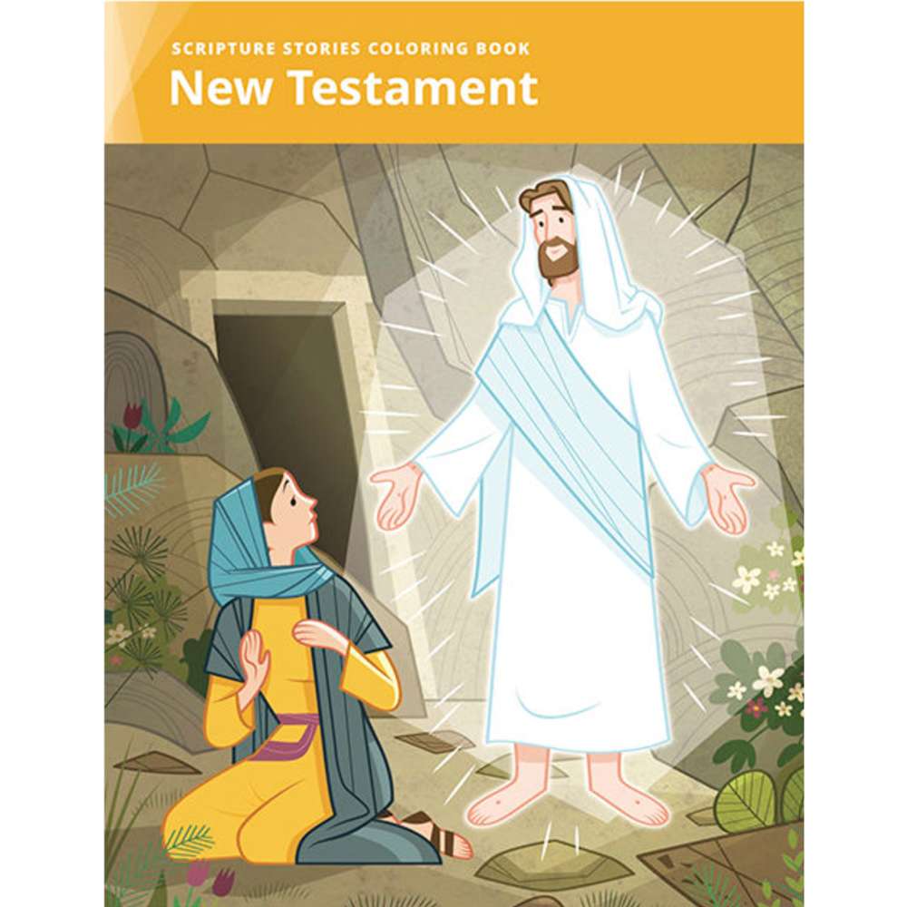 Scripture Stories Coloring Book: New Testament