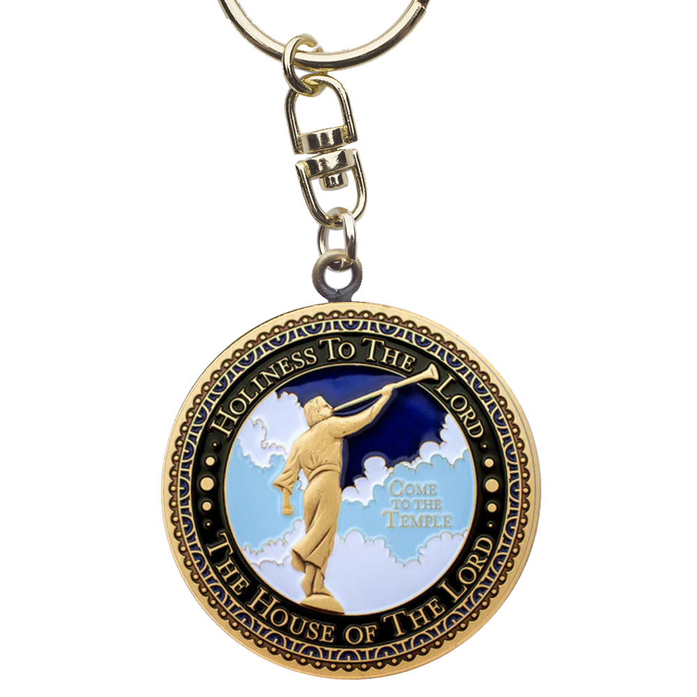 Mt. Timpanogos Utah Temple Keychain, , large image number 2