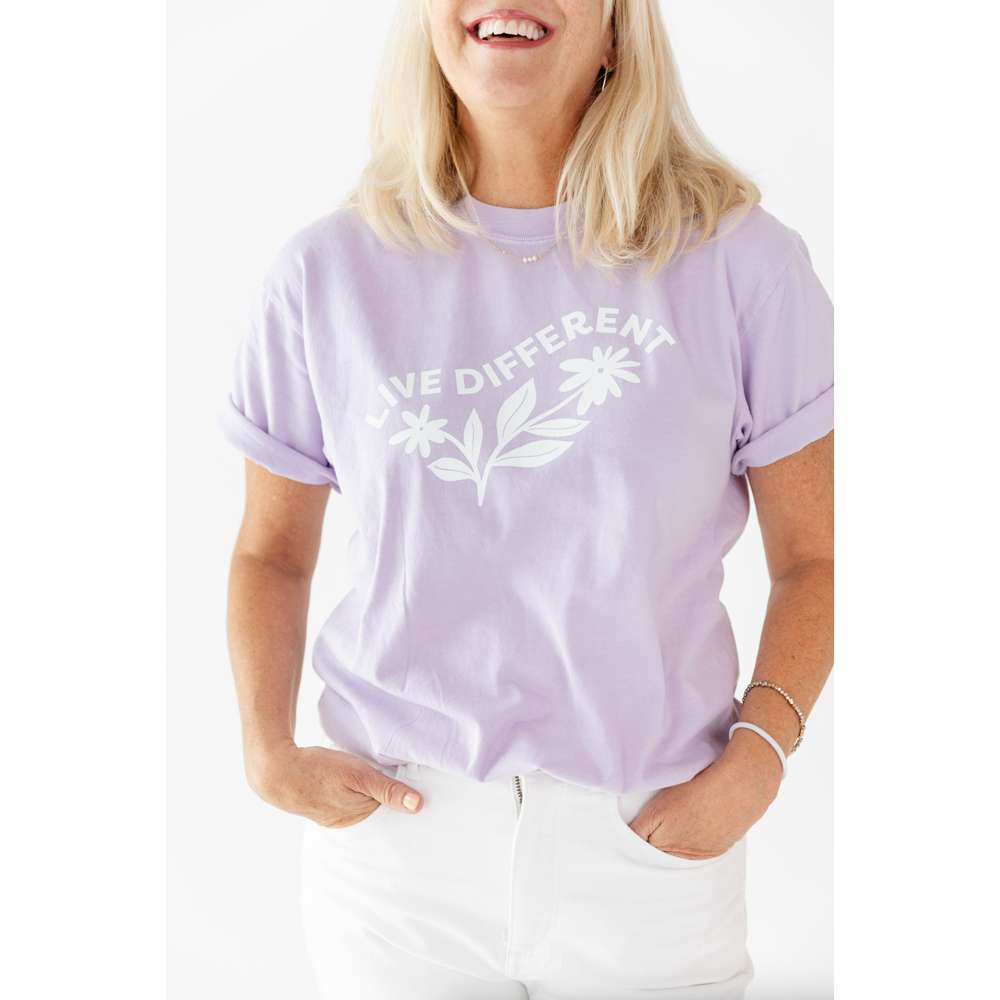 Live Different Women's Orchid T-Shirt