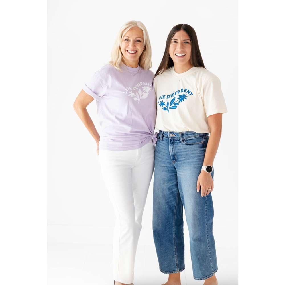 Live Different Women's Orchid T-Shirt, , large image number 2