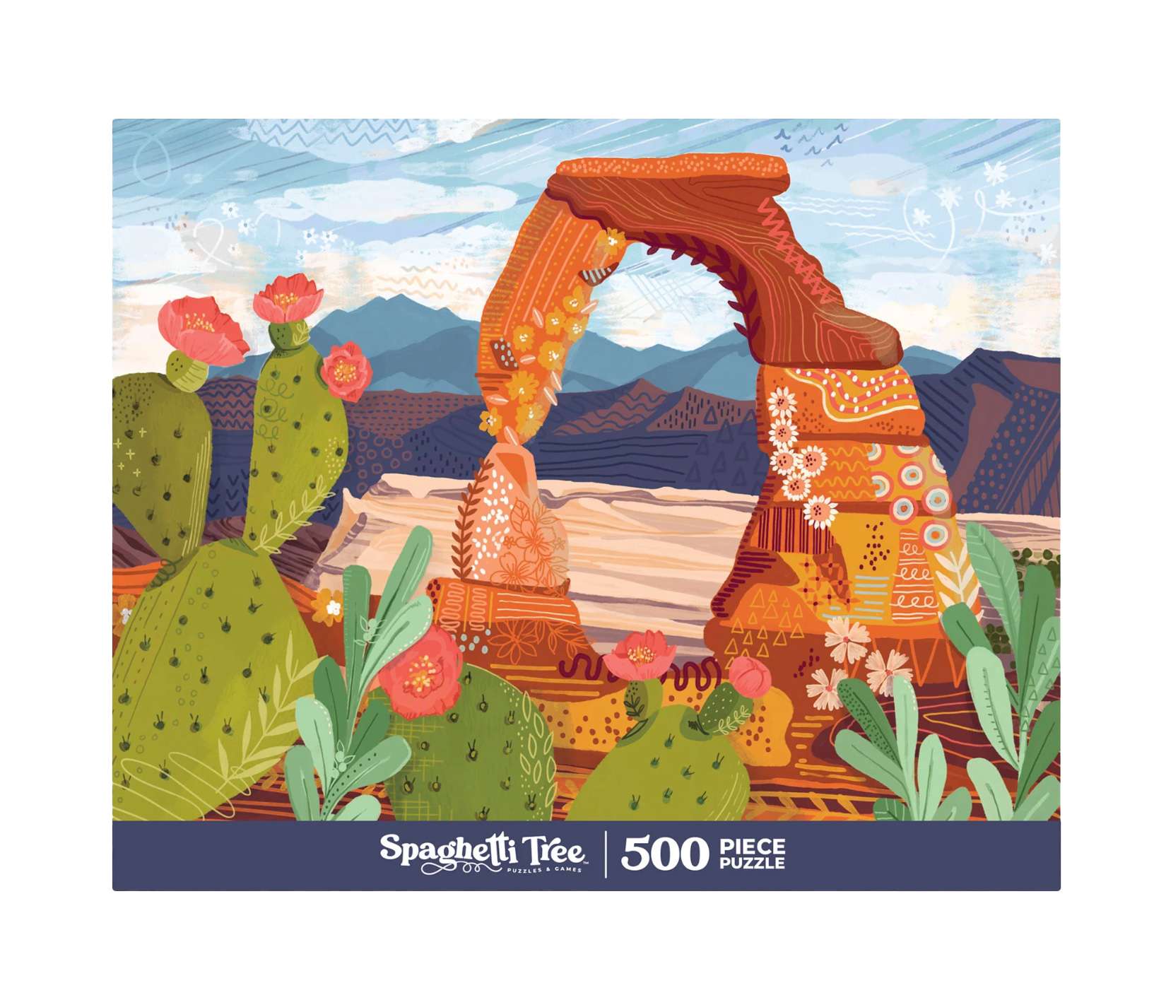 Delicate Work of Arch 500 Piece Puzzle
